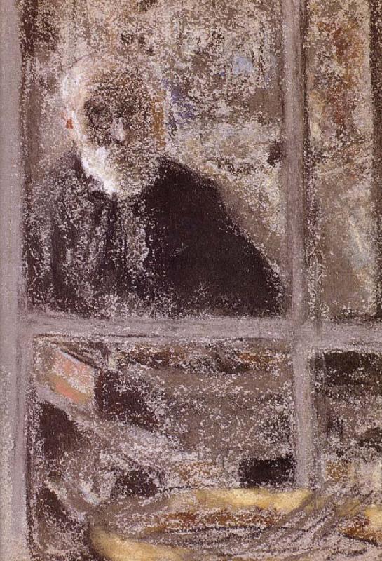 Edouard Vuillard The door mirror judenpass Norge oil painting art